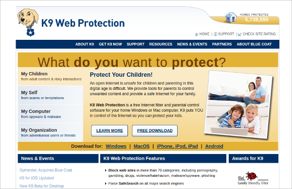 Download K9 Protection For Mac